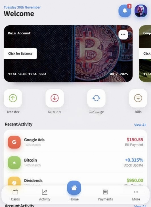 移动支付金融手机网站模板 移动端金融网页源码