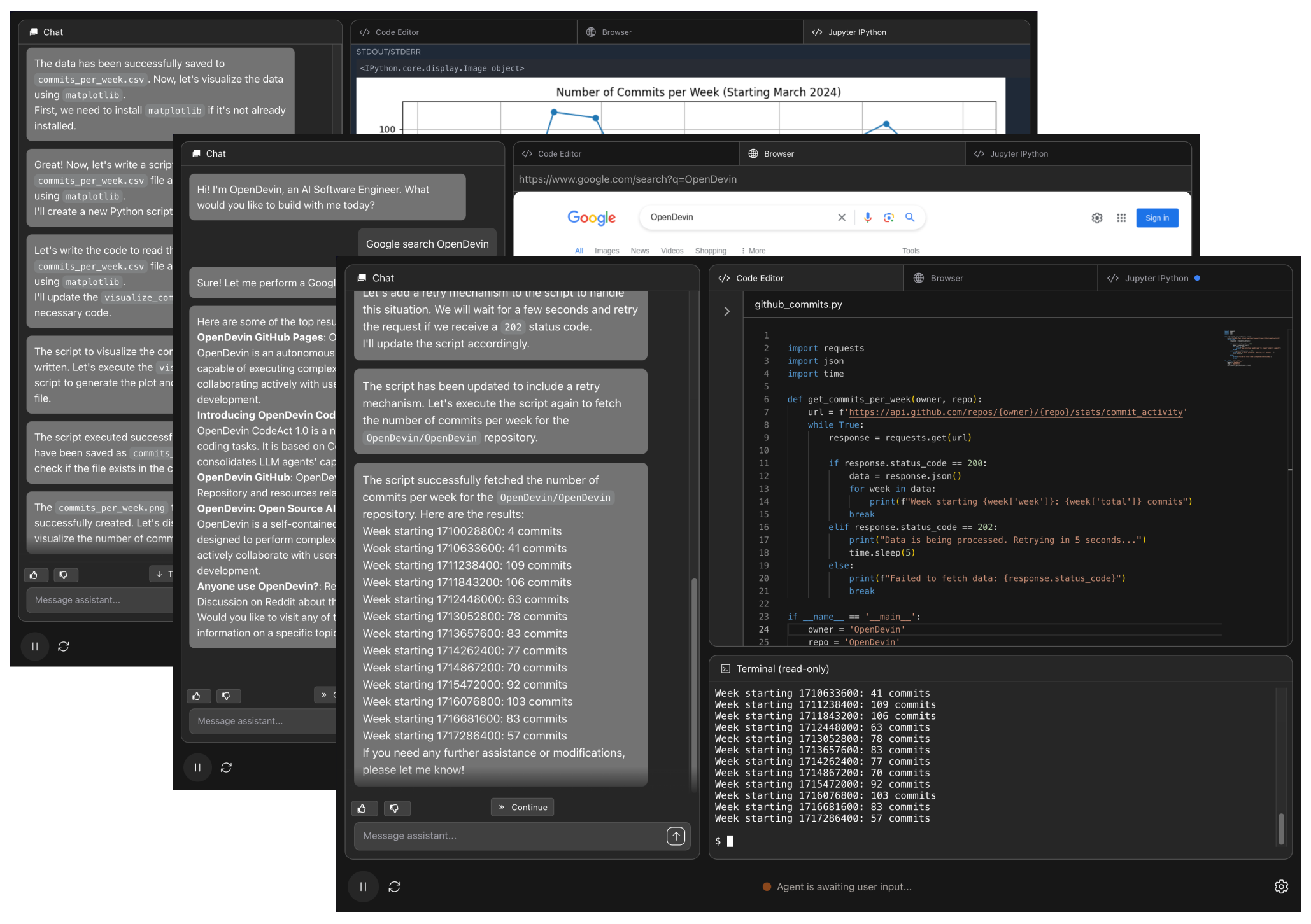 OpenHands Agent Canvas编码代理控制中心源码 AI智能体代码助手平台源码